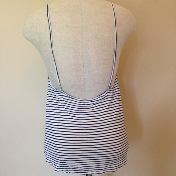 UO Kimchi Blue striped tank crop top shirt S - Picture 3 of 7